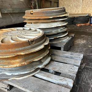 Люк чугунный тяжёлый тип Т (С250) ГОСТ 3634-2019