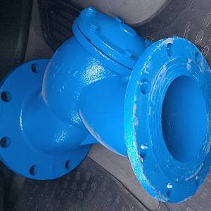 Фильтр чугунный сетчатый Ду150 Ру16 фланцевый