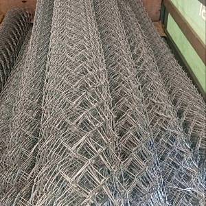 Сетка рабица (2,0х10) яч. 50х50 d-2,0 оцинкованная (концы прямые) 1000м2