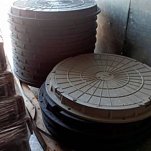 Люк полимерно-песчанный тип л н60 легкий