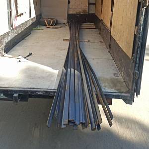 Полоса стальная г/к Ст3 40х8 мм ГОСТ 103-2006