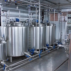 Комплект оборудования для переработки молока 1000 литров в сутки